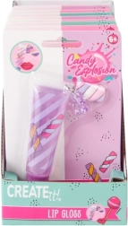 Brillo de labios con colgante Candy Explosion
