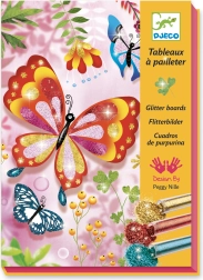 Mariposas brillantes de arena