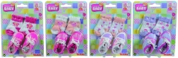 Simba, zapatitos y calcetines para muñeca New Born Baby de 38–43 cm - 1 unidad