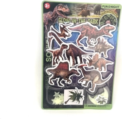 Dinosaurios y estrellitas luminosas para la habitación infantil