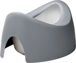 Orinal infantil ergonómico doble cara con vertedor Teggi, gris