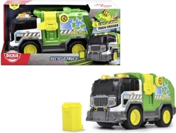 Camión de reciclaje verde Dickie Toys 30 cm