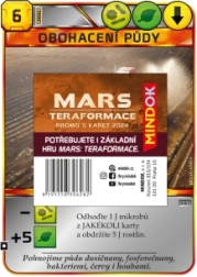 Mars: Terraformación – paquete promocional 2024 (5 cartas)