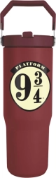 Harry Potter taza de viaje con asa Andén 9 y 3/4, 850 ml