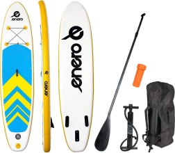 Paddleboard hinchable enero 320 × 76 × 15 cm – set SUP amarillo-azul-blanco