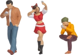 Noch funny-scenes Teléfono en el papel principal – figuras H0