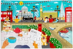 Bigjigs Toys rompecabezas de madera Londres