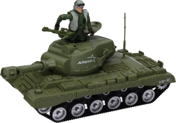Tanque con soldado 26 cm