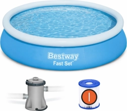 Piscina autoportante Bestway Fast Set 366 × 76 cm con bomba de filtración