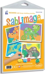 Sentosphere Sablimage set de imágenes de arena dinosaurios