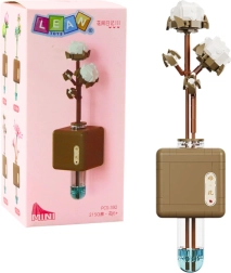 Juego de construcción Flor de Algodón en Vaso 392 piezas