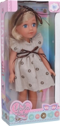 Muñeca con lazo 35 cm