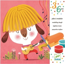 DJECO Kit creativo con plastilina Peinados