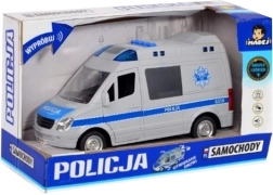 Coche de policía con sonido y luces 1:16