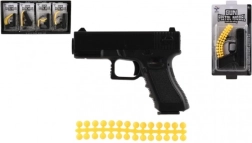 Pistola infantil de bolas blandas de 10 cm con munición
