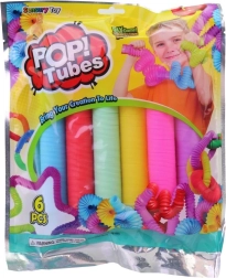 Pop Tubes interactivos: juego de tubos sensoriales extensibles