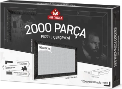 Marco para rompecabezas 96x68 cm negro