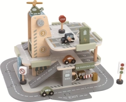 Garaje de madera con carretera 2Kids Toys