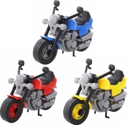 Motocicleta de carreras de plástico para niños