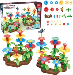 Juego de construcción Jardín de Flores DIY, 148 piezas