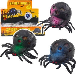 Araña antiestrés para apretar con bolitas de gel