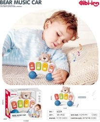 Mini piano musical con osito para los más pequeños