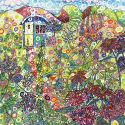 Puzzle cuadrado Casita Azul de 1000 piezas