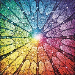 Puzzle Mandala de la vida 1023 piezas MAGNOLIA