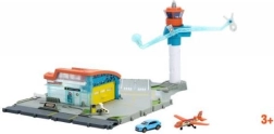Matchbox aeropuerto de aventuras con avión y coche Audi