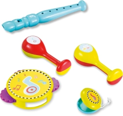 Set de instrumentos musicales para niños, 5 piezas