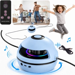 Dispositivo eléctrico interactivo para saltar con música, Bluetooth, control remoto y contador