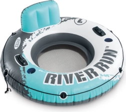 Flotador inflable con respaldo INTEX River Run 135 cm