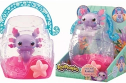 Animagic axolote luminoso en acuario