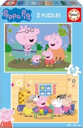 Puzzle EDUCA Peppa Pig 2×48 piezas