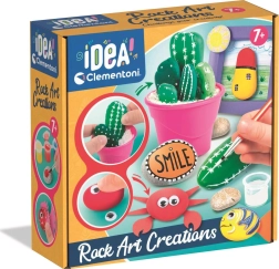 Clementoni IDEA kit creativo para decorar piedras