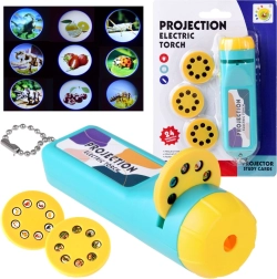 Linterna proyector infantil con 24 imágenes