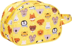 Neceser con motivo de amigos animales de A Little Lovely Company