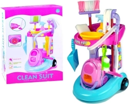 Set de limpieza infantil con aspiradora