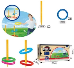 Set para lanzar aros – 5 aros