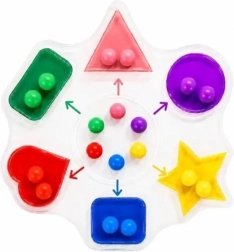 Clasificador de colores sensorial antiestrés de gel tipo squishy para apretar