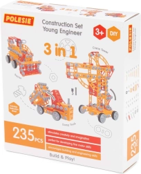 Set de construcción Young Engineer 3 en 1, 235 piezas
