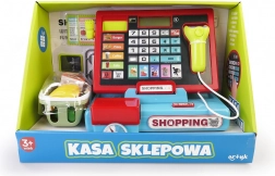 Caja registradora con escáner y báscula