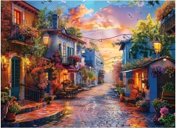 Puzzle Calle tranquila 1000 piezas ANATOLIAN
