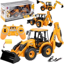 Gran tractor RC: bulldozer y cargadora JCB 1:20