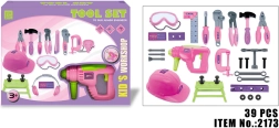 Set infantil de bricolaje con casco (39 piezas)