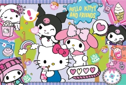 Puzzle Hello Kitty Trío loco 300 piezas