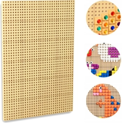 Masterkidz Tablero mural creativo STEM 120x80 cm sin panel de montaje