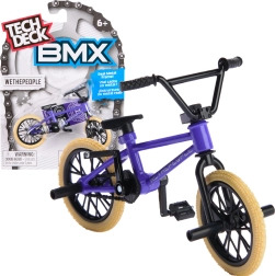Tech Deck bici BMX para dedos WeThePeople morado con pegatinas