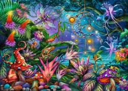 Puzzle Fantasía colorida 1000 piezas Ravensburger