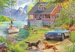 Puzzle Ravensburger Verano junto al lago 200 piezas